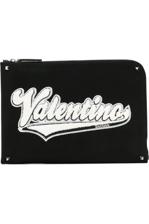 VALENTINO GARAVANI Logo-patch laptop bag