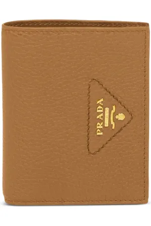 Prada Small triangle-logo wallet