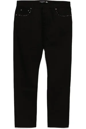 VALENTINO GARAVANI Rockstud detailing denim