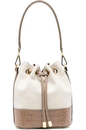 MARIA OLIVER Two-tone bucket bag