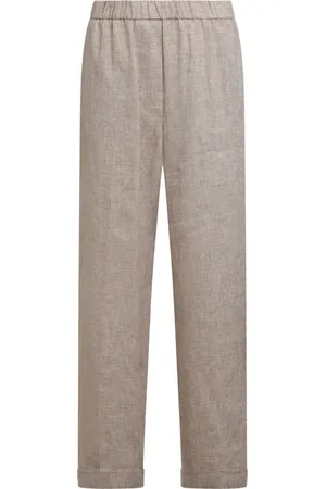 PESERICO SIGN Linen trousers