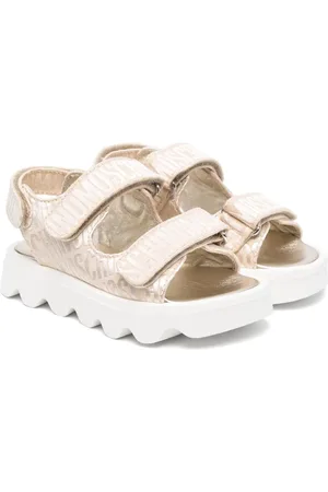 Moschino Logo-jacquard sandals