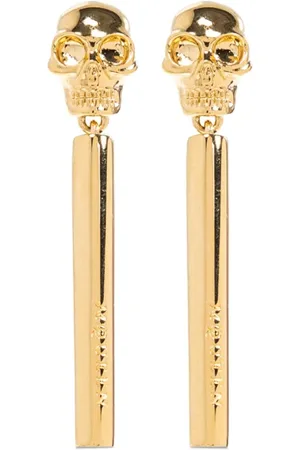 Alexander McQueen Skull Bar earrings
