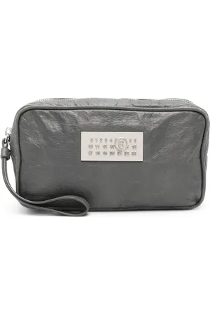 Maison Margiela Logo-plaque makeup bag