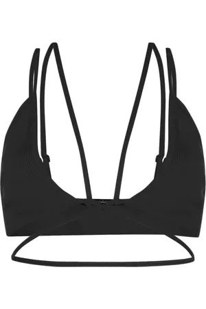 ANDREADAMO Ribbed strap-detail bra