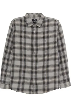 STUSSY Check-patterned shirt