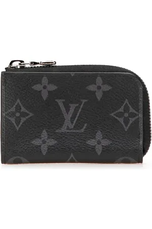 LOUIS VUITTON 2018 Monogram Eclipse Zippy Purse coin pouch