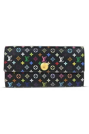 LOUIS VUITTON 2012 Monogram Multicolor Sarah wallet