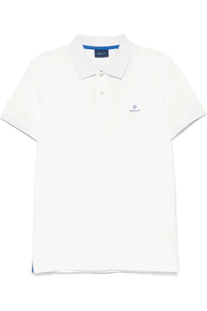 GANT Logo-embroidered polo shirt