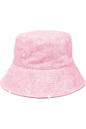 Kangol Washed-denim bucket hat