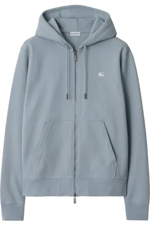 Burberry Knight Stamp cotton zip-up hoodie
