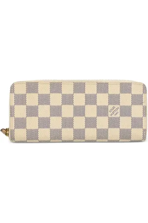 LOUIS VUITTON 2016 Damier Azur Zippy Wallet long wallet