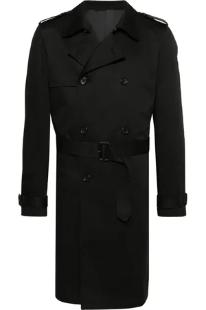 ERALDO Twill double-breasted trench coat