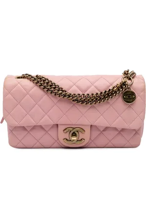 CHANEL 2013-2014 Quilted Calfskin CC Crown Flap shoulder bag
