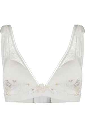La Perla Floral embroidered bralette