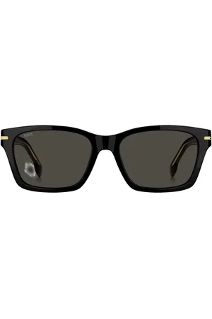 HUGO BOSS Rectangle-frame sunglasses