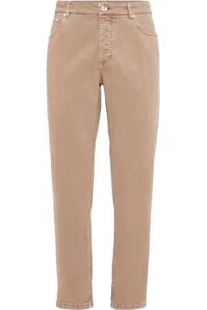 Brunello Cucinelli Dyed straight-leg jeans