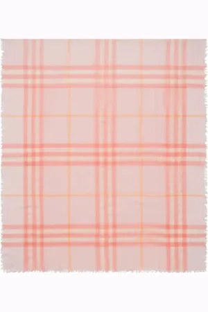 Burberry Checked wool scarf