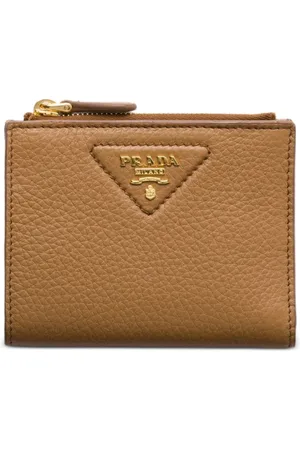 Prada Small grained-leather wallet
