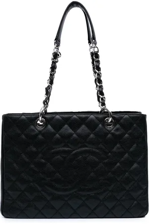 CHANEL 2009-2010 Caviar Grand Shopping tote bag