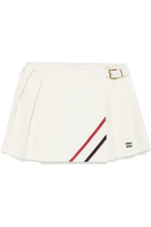 Miu Miu Pleated mini skirt