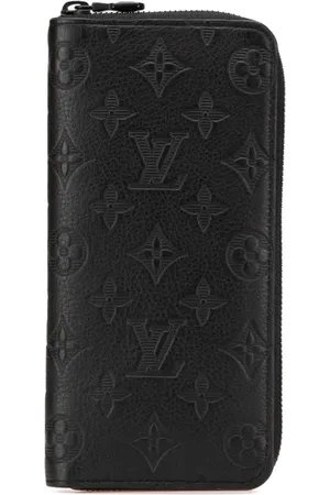 LOUIS VUITTON 2021-2024 Monogram Shadow Zippy Vertical Wallet long wallets