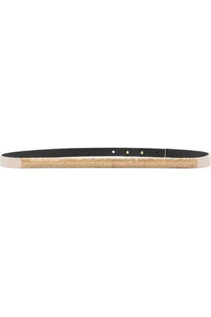 Orciani Leather chain belt
