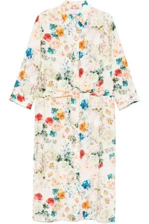 So Allure Floral-print midi dress