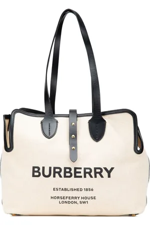 Burberry 2018-2023 Canvas Logo Soft Belt tote bag