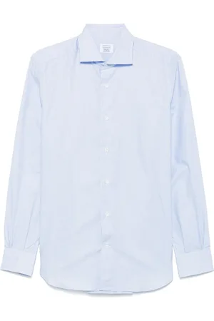 MAZZARELLI Houndstooth-pattern shirt