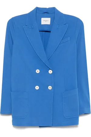 Circolo Piqué-weave blazer