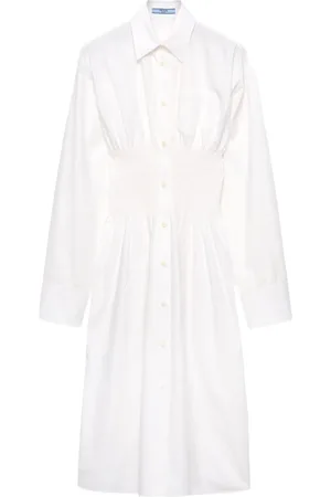 Prada Cotton-canvas dress