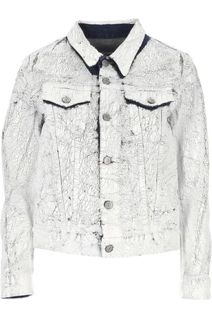 Maison Margiela Coated-finish denim jacket