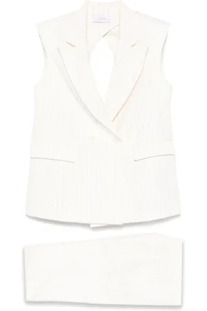 So Allure Pinstriped suit