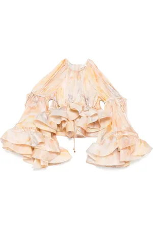 ZIMMERMANN Balance flounce blouse