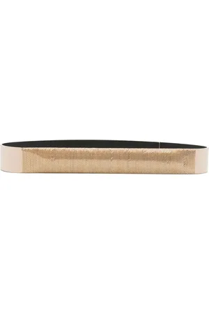 Orciani Leather chain belt