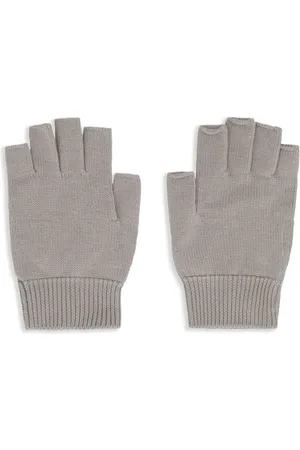 Rick Owens Wool knitted gloves