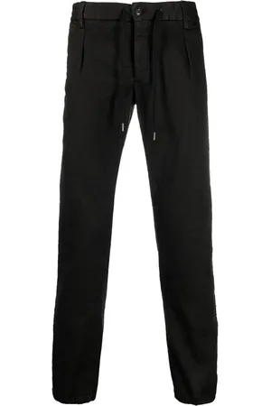 BRIGLIA Pleat-front track pants