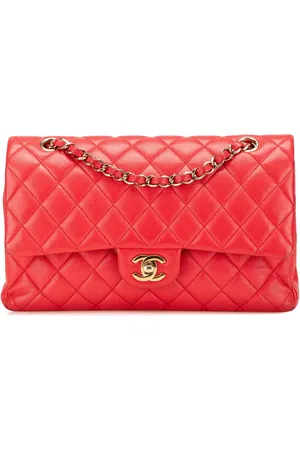 CHANEL 2019 Medium Classic Caviar Double Flap shoulder bag