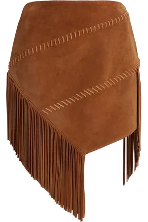 COPERNI Suede asymmetric skirt