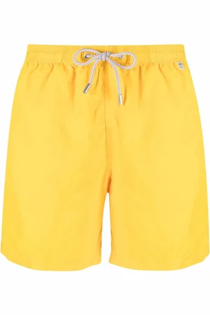 MC2 SAINT BARTH Logo-patch swim shorts