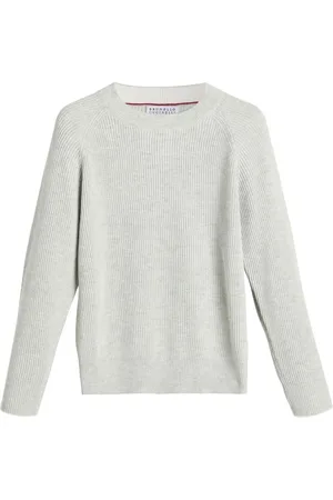 Brunello Cucinelli Cotton ribbed-knit jumper
