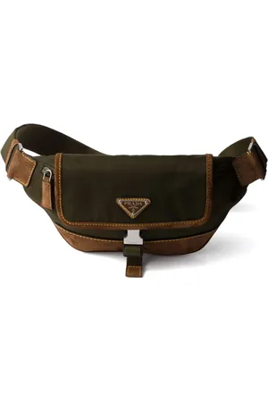 Prada Logo-embellished belt bag