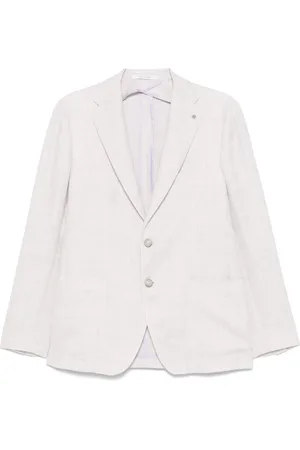 TAGLIATORE Brooch-detail blazer