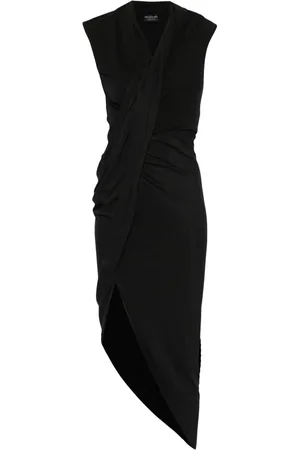 Balenciaga Draped midi dress