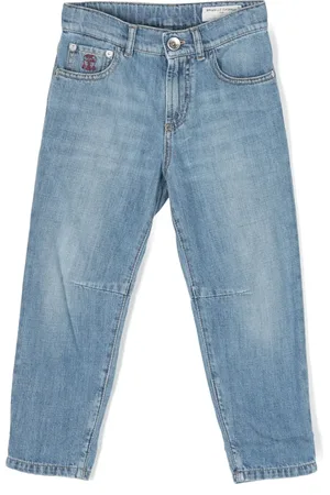 Brunello Cucinelli Mid-rise straight-leg jeans