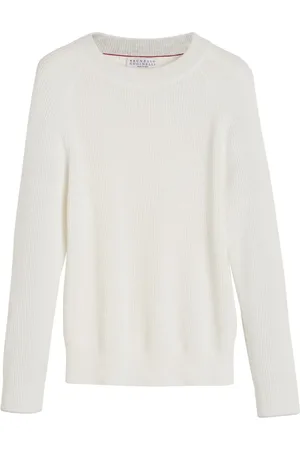 Brunello Cucinelli Ribbed-knit cotton jumper
