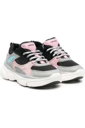 Geox Panelled-design low-top sneakers