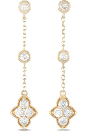 LB Exclusive 14K yellow diamond earrings
