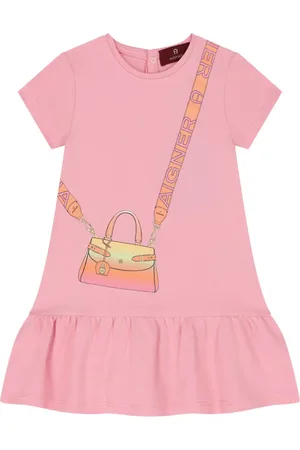 Aigner Short-sleeve flared dress